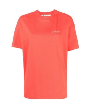 Camiseta roja blanquecina, logotipo blanquecino en el pecho izquierdo, cuello redondo, mangas cortas, 100% algodon, hecho en Portugal, camiseta roja, ropa de calle