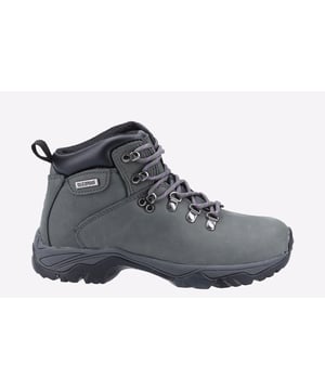 These Burford hiking boots from Cotswold are a leather hiking boot made with Mir-Tex waterproofing technology. The lining is a breathable, waterproof membrane that gives you the added security that your feet will always stay dry and also features slip-resistant materials.- Mir-Tex waterproofing technology.
- Waterproof membrane lining.
- Slip resistant energy rebounding sole.