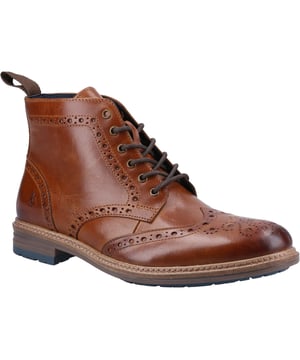 Mit einem klassischen Stil aus hochwertigem Leder, einem komfortablen Innenbereich und einer flexiblen Sohle ist der Joshua Brogue eine hervorragende Wahl für jeden Tag.