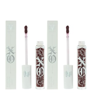 KVD Xo Vinyl Lip Gloss is a luscious lip gloss that delivers high-shine and a vinyl-like finish for a glamorous pout. The formula of the KVD Xo Vinyl Lip Gloss is non-sticky and lightweight, ensuring comfortable wear throughout the day. It glides smoothly onto the lips, imparting a glossy and reflective finish that catches the light and enhances your natural beauty.  This lip gloss is available in a variety of stunning shades, ranging from soft neutrals to bold and vibrant hues. Whether you prefer a subtle sheen or a bold pop of color, there is a shade to suit your individual style and mood.  The KVD Xo Vinyl Lip Gloss also offers nourishing benefits for your lips. Enriched with moisturising ingredients, it helps to keep your lips hydrated and supple, preventing dryness and providing a comfortable and smooth feel.