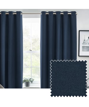 In modern fresh tones, the Dawn blackout eyelet curtains provide both functionality and effectiveness for your home. The soft-textured, temperature regulating marl effect fabric not only keeps out the light, but also ensures your home is cool in summer and warm in winter.