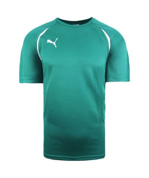 PUMA VENCIDA Cuerpo corto de manga corta Mensor verde Fútbol Top 700754 05