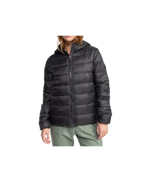 CHAQUETA MUJER WIND BLISS HOODED NEGRO