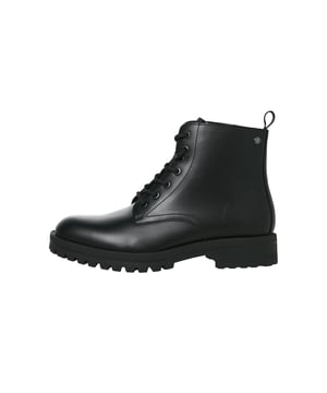 Bota Camden para hombre de la marca Jack & Jones. El zapato está hecho de cuero sintético de alta calidad.  Marca: Jack & JonesNombre del modelo: Camden BootCategoría: zapatos para hombreMateriales: piel sintéticaColor: negro antracita.