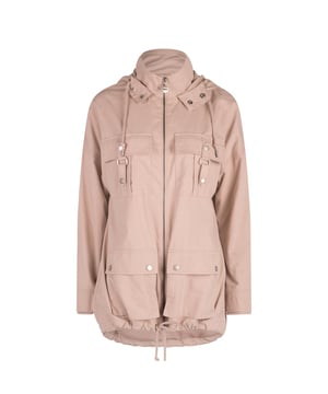 Zip Up. Pockets. 51% Cotton, 49% Polyester.