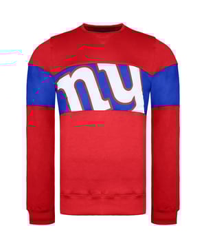 The Fanatics NFL New York Giants Paneled Men's Sweater is a stylish and comfortable sweater designed for fans of the New York Giants NFL football team. Here are some key features and details about this sweater:

 Official NFL Merchandise:  This sweater is an officially licensed NFL product, ensuring authenticity and quality.

 Team Logo and Colors:  The sweater typically features the New York Giants' team logo and colors, allowing fans to proudly display their support for the team.

 Paneled Design:  The paneled design adds a stylish and sporty touch to the sweater's appearance, making it suitable for game days, casual wear, or outdoor activities.

 Comfortable Fabric:  The sweater is typically made from comfortable materials that keep you warm and cozy during colder weather.

 Versatile Use:  This sweater is suitable for various occasions, including attending football games, watching matches, or simply showing team pride in everyday life.

 Easy Care:  Cleaning and maintaining the sweater is usually straightforward, as it is typically machine washable, making it a practical choice for fans.

 Available in Various Sizes:  Fanatics often offers a range of sizes to ensure a comfortable fit for fans of different body types.

The Fanatics NFL New York Giants Paneled Men's Sweater is a great choice for NFL fans looking to support the New York Giants in style and comfort. Whether you're heading to the stadium to watch a game or want to show your team pride during everyday activities, this sweater provides both warmth and team spirit.