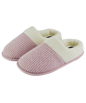 Walk on Cloud 9 in these super soft ladies mule slippers. Your feet will feel like they're walking on soft, fluffy clouds in these cushioned sole slippers made by Sock Snob. It's important to rest your feet in warm and luxurious slippers after a long, tiring day! What better way to relax in these comfortable mule slippers? Ladies mule slippers feature a soft cushioned sole which will help to alleviate any pressure and fatigued feeling in your feet. With its super soft padding, the sole of these slippers are lined with a faux-fur fleece like insole, further enabling you to take a load off and let those heels rest. With a convenient hands-free slip-on style, these slippers have a spacious opening back design, making them easy to slip on and off. They also feature a low heel collar design to further provide comfort and support to the heel and ankles of your feet. Prevent slipping and sliding on wooden or tiled floors with these non-slip mule slippers. These slippers are safe to walk around in, making them ideal for indoor and home wear. These super cosy and comfortable slippers have a luxuriously soft faux fur trim which helps to retain heat and warmth close to the skin, making these slippers an essential pair to your Winter collection! They also have a lightweight feel to them so you can walk around the house effortlessly whilst looking and feeling fabulous. Choose from Grey or Pink in these ladies slip on style mule slippers. These slippers are available in sizes 3-8 UK, 36-41 EU, 5-10 US.