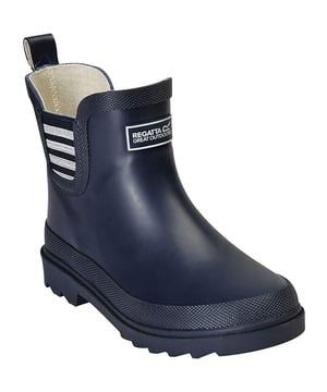 Upper: Rubber. Material: Vulcanised Rubber. Lining: Breathable, Cotton. Insole: EVA. Outsole: Rubber. Fastening: Pull-On. Chunky Grip, Cleated Outsole, Comfort Footbed, Elasticated Gusset, Pull Tab. Fabric Technology: Durable. Flat. Cut: Ankle High. Design: Logo. Toe Style: Round. Hardwearing.