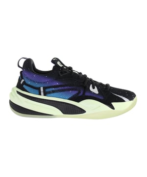 PUMA RS-D Super Mario Galaxy Lace-Up Negro Sintético Hombre Entrenadores 195004 01