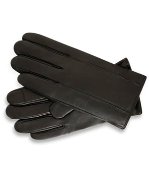 Barneys Originals classic real leather glove in Black. Perfect for any winter outfit.