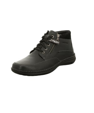 Voor de winter is het schoen warm gevoerd met lamsvacht. Ons slimme Sluiting met buccale zorgt voor een stevige grip in de schoen. Dit model heeft een uitneembare zool om zich te kunnen omkleden. Het gedetailleerd handstikken is een kenmerkende fabricagemethode voor JOSEF SEIBEL. Met de K-schoenbreedte is de enkellaars Anvers 84 zeer comfortabel. Geniet van uw vrije tijd met onze tijdloze begeleider.
