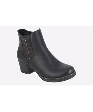 The Cipriata Annella Women's Ankle Boots are a sophisticated and versatile footwear choice, designed to seamlessly blend style with practicality. These ankle boots are crafted to offer both elegance and comfort, making them a perfect addition to any wardrobe.- Synthetic upper- Slip-on fit- Cushioned footbed- Raised heel- Durable rubber outsole- Cipriata branding