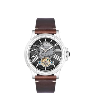 COLLECTION: BERTHA OPEN HEART SKELETON 
MODEL: ES-8244-01
MOVEMENT: AUTOMATIC 
CASE MATERIAL: STAINLESS STEEL
CASE DIAMETER (MM): 42
CASE THICKNESS (MM): 14
CASE SHAPE: ROUND
CASE COLOR: STAINLESS STEEL
DIAL COLOR: SILVER
BAND: GENUINE LEATHER STRAP
BAND COLOR: BROWN
BUCKLE: STRAP BUCKLE
BAND WIDTH (MM): 22
WATER RESISTANCE: 5 ATM
WATCH WEIGHT (G): 140
WARRANTY: 2 YEARS INTERNATIONAL WARRANTY