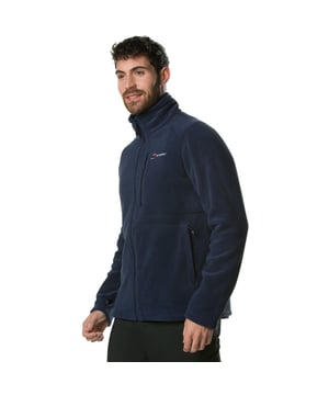 Get year-round warmth and comfort from this super thermal InterActive fleece jacket.Made from high-bulk, low weight Polartec Thermal Pro fleece, the Berghaus Activity PT Jacket IA will trap your body heat to keep you snug and warm, while its breathability stops you feeling stifled inside. In colder, wetter weather you can use the InterActive IA zip to attach it securely inside a compatible Berghaus rain shell for total layered protection.