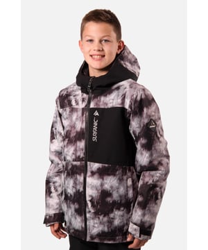 The Misfit snow jacket stands out from the crowd and is our premium youth jacket styled for maximum impact. The Misfit has fully taped seams and is highly waterproof to 10,000mm with a breathability rating of 10,000gms/M2 this technical snow jacket will make sure you’ll stay warm and dry. The Misfit jacket is made from our durable coated ripstop fabric and is feature packed. This jacket offers a great bang for your buck with under arm ventilation for when you need to dump heat, a powder skirt with Lycra wrist guards to keep the snow out and warmth in. A dry butt patch, to do exactly that, lift pass pocket on the left sleeve, soft chin guard, internal storm flap, zipped handwarmer pockets and a zipped comms pocket with headphone routing system all complete this street wear inspired piece.

Powder skirt -Whether you're hitting the powder on skis or snowboard, this snow skirt creates a tight seal around your waist to keep the snow out and the warmth in. Made from durable waterproof materials and an internal dry butt patch (DBP) to keep it all warm and dry.

Snow cuff / wrist gaiter -This is perfect for even the most extreme conditions, featuring a tight seal that bridges the gap between your glove and jacket.

Zipped pockets -Pockets designed for everything you need for a full day up the mountain. Pockets for your lift pass, media, stash pocket for cash, wallet pocket and phone pocket for protection and to keep the battery warm.

Design features:

    Taped seams
    Water-resistant chest pocket
    Fixed hood
    Super soft chin guard
    Zipped sleeve ski pass pocket
    Snow cuffs
    Twin zipped tricot lined hand warmer pockets
    Waterproof snow skirt
    Dry butt patch ( DBP )

Fabric & performance:

    Regular fit
    Shell 100% polyester
    Water resistant coating 10,000mm
    Breathbility rating MVP 10,000 gm²

Insulation & lining:

    100% recycled polyester low loft insulation.
    Insulation. 80 gm² body 40 gm² Sleeves
    Lining 100% recycled embossed polyester.