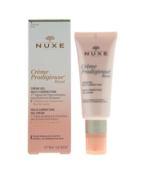 Nuxe Crème Prodigieuse Boost Multi-Correction Cream Gel wurde entwickelt, um die Haut zu schützen, sie frischer und strahlender aussehen zu lassen und gleichzeitig die Zeichen der Hautalterung zu bekämpfen. Die Creme enthält einen Antioxidantienkomplex mit Jasminblüten, der die Haut vor den schädlichen Auswirkungen des Alltags schützt.
