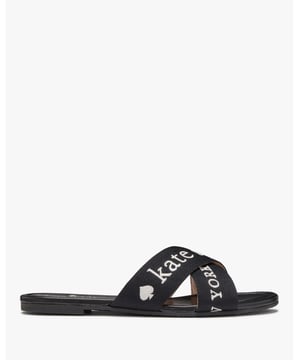 We Love A Good Sandal That's Both Cute And Versatile. It's Also A Fantastic Way To Show Off Your Fresh Pedi., Piper Webbing Slide Sandal