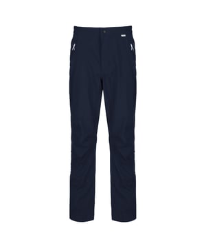Materiaal: 100% polyester stretchstof. Waterdicht en ademend Isotex 10000. Ademend vermogen 10.000g/m2 / 24 uur. Getapete naden. Onbeperkt. 2 zijzakken met rits. Ritssluiting bij de enkel. Onderdeel elastische tailleband.