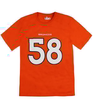 Fanatiker NFL Denver Broncos von Miller 58 T-Shirt