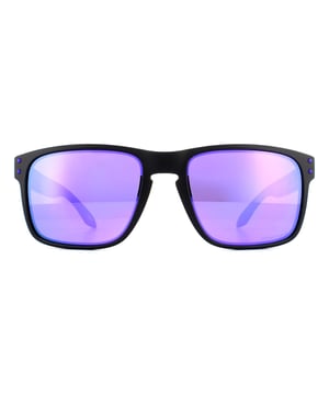 Oakley Sonnenbrille Holbrook Oo9102-K6 Matt Schwarz Stein Violett Genießen Sie einen Retro-Look in diesem Vintage-Stil von Snowboard Superstar Shaun Blanc entworfen, aber mit der beeindruckenden Technik und Design, die den Oakley-Standard sind.