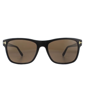 Tom Ford Sunglasses Giulio FT0698 01J Shiny Black Roviex are a classic style with simple shape but just very classy Tom Ford sunglasses. The iconic Tom Ford T-bar metal accent wraps around the front temple in inimitable Tom Ford style.