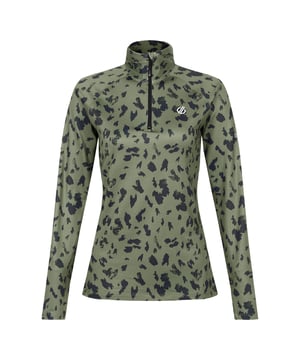 97% Polyester, 3% Elastane. Fabric: Core Stretch. Design: All-Over Print, Dash Print, Logo. Neckline: High-Neck, Quarter Zip. Sleeve-Type: Long-Sleeved. Fastening: Overhead. Fabric Technology: Anti-Bacterial, Chemical Free, Odour Control. Sun Rating: UPF 50+. Sustainability: Made from Recycled Materials. 10 UK: 34 in. 12 UK: 36 in. 20 UK: 45 in. 18 UK: 43 in. 16 UK: 40 in.