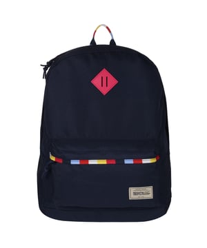 100% Polyester. Fabric: Recycled. Fastening: Zip. Adjustable Shoulder Strap, Key Clip, Laptop Pocket, Padded Straps. Compartments: Laptop. Pockets: 1 Security Pocket, 1 Padded Pocket, 1 Front Pocket, 1 Zip Pocket. Capacity: 20L. 43 x 30 x 16 cm