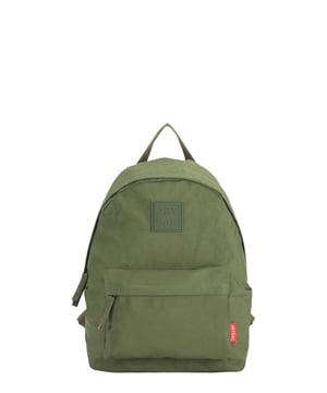 A medium-sized backpack made in crushed nylon fabric. This practical everyday backpack has plenty of space and multiple pockets for you to organise your essentials. Its lightweight and stylish design will complement any outfit. Ideal for heading to school, daily commuting or a weekend away. Features: , Artsac rubberised patch logo, Twin strap backpack, Adjustable shoulder straps, Zip top opening, External front zip pocket, Internal zip and slip pockets, Splash proof nylon fabric Style Ref: 50294 KHAKI