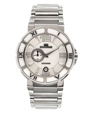 Yonger Silver Stainless Steel Watch