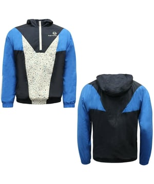 Sergio Tacchini Coltan Zip Up Heren Track Top Hooded Jacket Navy 38031 216 EE111