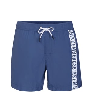 100% Polyamid; Bikkembergs Badehose; Modell: VBKB04874 2080; Hochwertig verarbeitet; Elastischer Bund mit Kordelzug; Integrierter Slip; Zwei seitliche Eingrifftaschen, eine Gesäßtasche; Bikkembergs Logo-Details