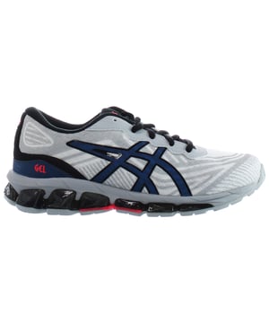 De GEL-QUANTUM 360™ GS (Grade School) sneaker ontwikkelt de betekenis van continue demping.

Deze schoen is uitgerust met een ontworpen meshpatroon op het bovenwerk en is ook voorzien van naadloze overlays. Hij heeft een prestatiegericht ontwerp dat past bij de moderne straatstijl.

Bovendien circuleert 360 graden GEL™-technologie door de middenzool voor meer demping.