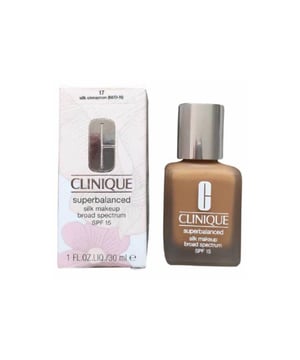 Introducing Clinique Superbalanced Silk Makeup Foundation with SPF15, a foundation that's designed to provide sheer to moderate coverage, offering a natural-matte finish for a flawless look. This foundation is formulated to cater to the unique needs of different skin types, making it an ideal choice for those with Dry Combination to Combination Oily Skin.