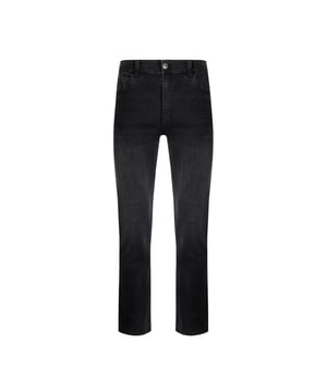 98% Cotton, 2% Elastane. Fabric: Denim, Stretch, Vintage Wash. Design: Logo. Pockets: 2 Side Pockets, 2 Back Pockets, 1 Coin Pocket. Fastening: Button, Zip Fly. Belt Loops. Fit: Straight.