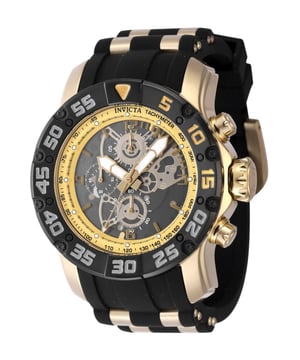 El Invicta 48065 tiene una caja de acero inoxidable de 48 millimetros con una esfera negro.
Esta modelo funciona con un movimiento de Cuarzo preciso.
Resistencia a la presión de aqua de 10 bares.
Este modelo es parte de la colección Invicta Racing - JM Limited Edition.

2 años de garantía Invicta.