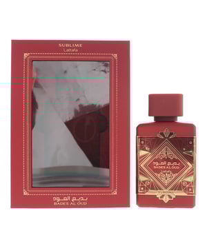 Bade'e Al Oud Sublime, launched in 2023, is a Woody Aromatic fragrance for both men and women by Lattafa Perfumes. Perfect for Spring and Summer, this fragrance is mostly worn during the day. Top notes of this fragrance are Rose, Apple and Litchi. Middle notesw of this fragrance are Jasmine and Plum with base notes of Moss, Vanilla and Patchouli.