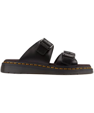 Entra en el verano con un estilo incomparable en las sandalias Josef de Dr. Martens. Estas elegantes sandalias negras de dos tiras combinan sin esfuerzo la durabilidad robusta con un aspecto fresco y desenfadado. Fabricadas con cuero de primera calidad y combinadas con la icónica suela de goma y costuras amarillas, añaden un toque distintivo y garantizan una tracción superior para todas tus aventuras urbanas. Ya sea que asistas a festivales al aire libre o recorras las calles de la ciudad, las sandalias Garin son tu boleto para una comodidad elegante y sin complicaciones.