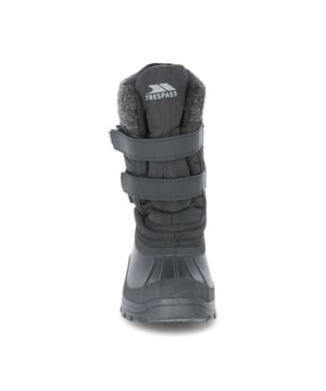 Schneestiefel für Jungen. Isoliert und warm mit Fleece gefüttert. Wasserdichte Gummi-Außensohle. Obermaterial aus wasserabweisendem Textil. Verstellbarer Riemen mit Klettverschluss. Sherpa-Fleece-Kragen. Obermaterial: Textil/Sherpa-Fleece, Innenfutter: Fleece, Laufsohle: Gummi.