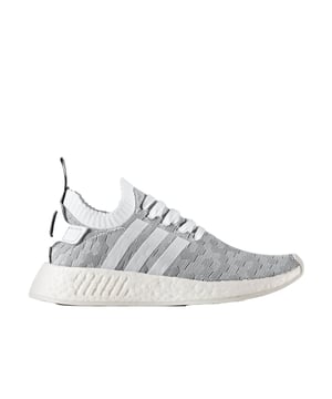 Adidas nmd_r2 Primeknit Womens Grey Running Trainer