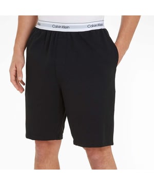 Mens Calvin Klein Lounge Shorts in black.- Branded elasticated waistband.- Regular fit.- Ref: 000NM2303EUB01