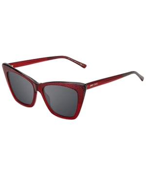 Extras: Geen extra's
Frame kleur: Rood
Frame materiaal: Acetaat
Glas kleur: Grijs
Glas materiaal: Kunststof
Categorie filteren: 3
Stijl: Cat Eye
Glas-Effect: Geen extra's
bescherming: 100% UVA & UVB
Grosse: 55-16-145
Glas breedte: 55
Glas hoogte: 43
Web breedte: 16
Tempel Lengte: 145
Veer Scharnier: Nee
Leveringsomvang: Etui
Frame Stijl: Full-Rim