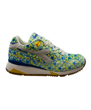 Diadora Leather Textil V7000 Futirism Unisex Lace Up entrenadores 60082