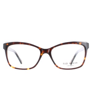 Die Ted Baker Cat Eye Womens Tortoise TB9187 Kelda Brille ist eine schlanke Cat-Eye-Brille aus leichtem Acetat. Die Bügel sind mit dem Ted Baker Logo verziert, was dem Design einen Hauch von Luxus verleiht.