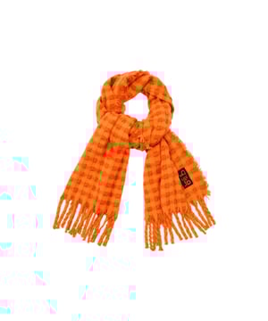 Marca: Desigual   Género: Mujeres   Tipo: Bufandas   Color: Naranja   Patrón: Cuadros   Temporada: Otoño/invierno