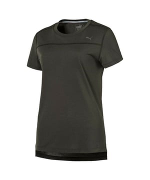 Steigern Sie Ihr Training mit dem S/S Damen-T-Shirt. Dieses klassische Shirt besticht durch eine moderne, entspannte Passform und einen bequemen Rundhalsausschnitt mit kurzen Ärmeln. Reflektierende Elemente sorgen für die nötige Sichtbarkeit bei schlechten Lichtverhältnissen und sorgen für Sicherheit bei Ihrem täglichen Lauf.