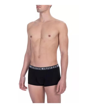 Black Cotton Underwear
  Trunk Bi-pack design
  Made with Quality cotton
  Ultimate comfort and breathability
  Suitable for everyday wear
  Designed for men
Material: 95% Cotton 5% Elastane