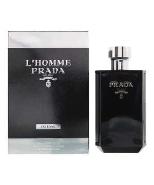 Prada LHomme Intense by Prada is an oriental woody fragrance for men. Top note iris. Middle notes patchouli amber. Base notes leather tonka bean sandalwood. Prada LHomme Intense was launched in 2017.