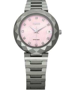 Jowissa: Reloj automático suizo Soletta de nácar para mujer