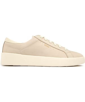 Zapatillas Boss Belwar Tenn para hombre en color natural y suela de goma.