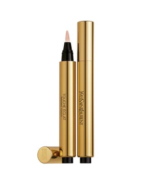 8 Stunden Schönheitsschlaf in einem Klick. Der ikonische Highlighter-Stift ist das Lieblingsprodukt der Superstars und Profi-Visagisten! Er beleuchtet alle Gesichtspartien - Schatten wirken wie ausradiert und die Gesichtszüge sind geglättet und jugendlich strahlend. Ein Korrekturstift? TOUCHE ÉCLAT ist viel mehr als das. Eine neue Generation von Schönmachern für die Haut wurde geboren, welche die Ausstrahlung über das Verdecken stellen. Er setzt da an, wo Frauen ihn wirklich brauchen. Das Ergebnis sieht sehr natürlich aus, die Haut wirkt keinesfalls maskiert, der Teint strahlt. Highlighter für einen makellos strahlenden Glow 8 Stunden Schönheitsschlaf in einem Klick Leichte und lichtreflektierende Textur Transparente bis mittlere Deckkraft